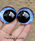 Mermaid Scales Off Center Safety Sinker Eyes 16-35mm