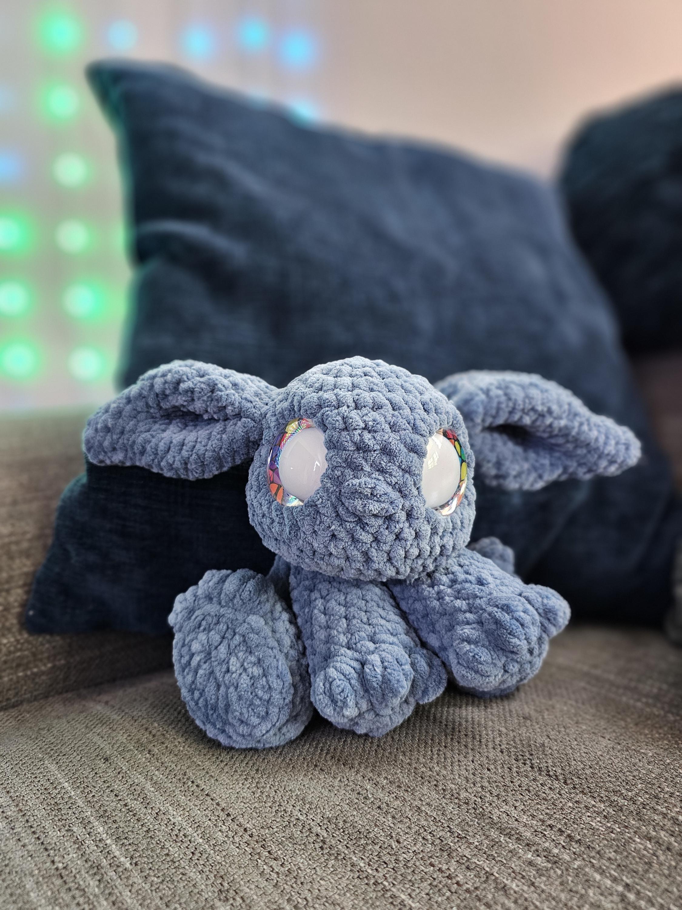 Handmade Crocheted Rufus the Snuggler Goblin