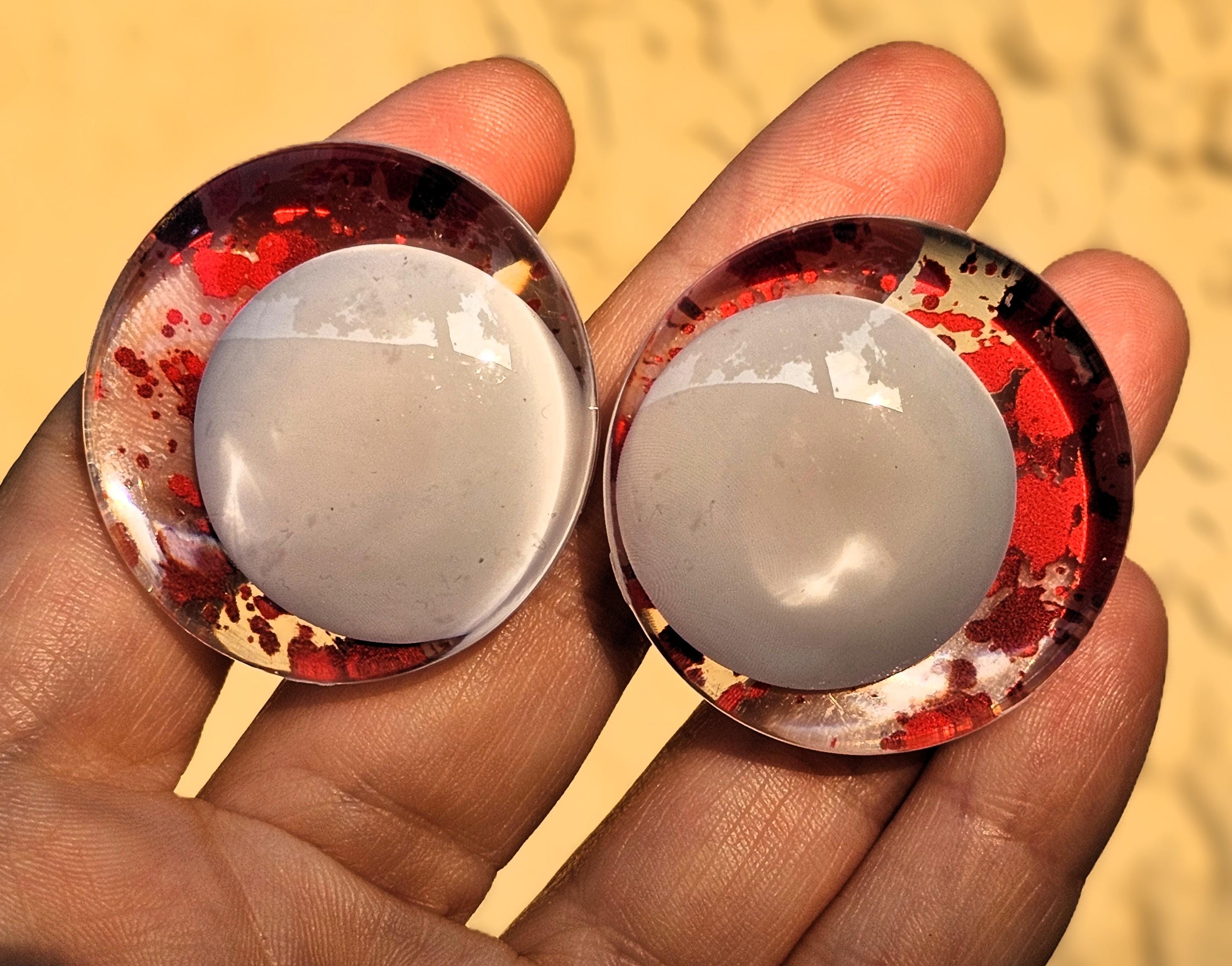 Splatter Off Center Safety Sinker Eyes 16-35mm