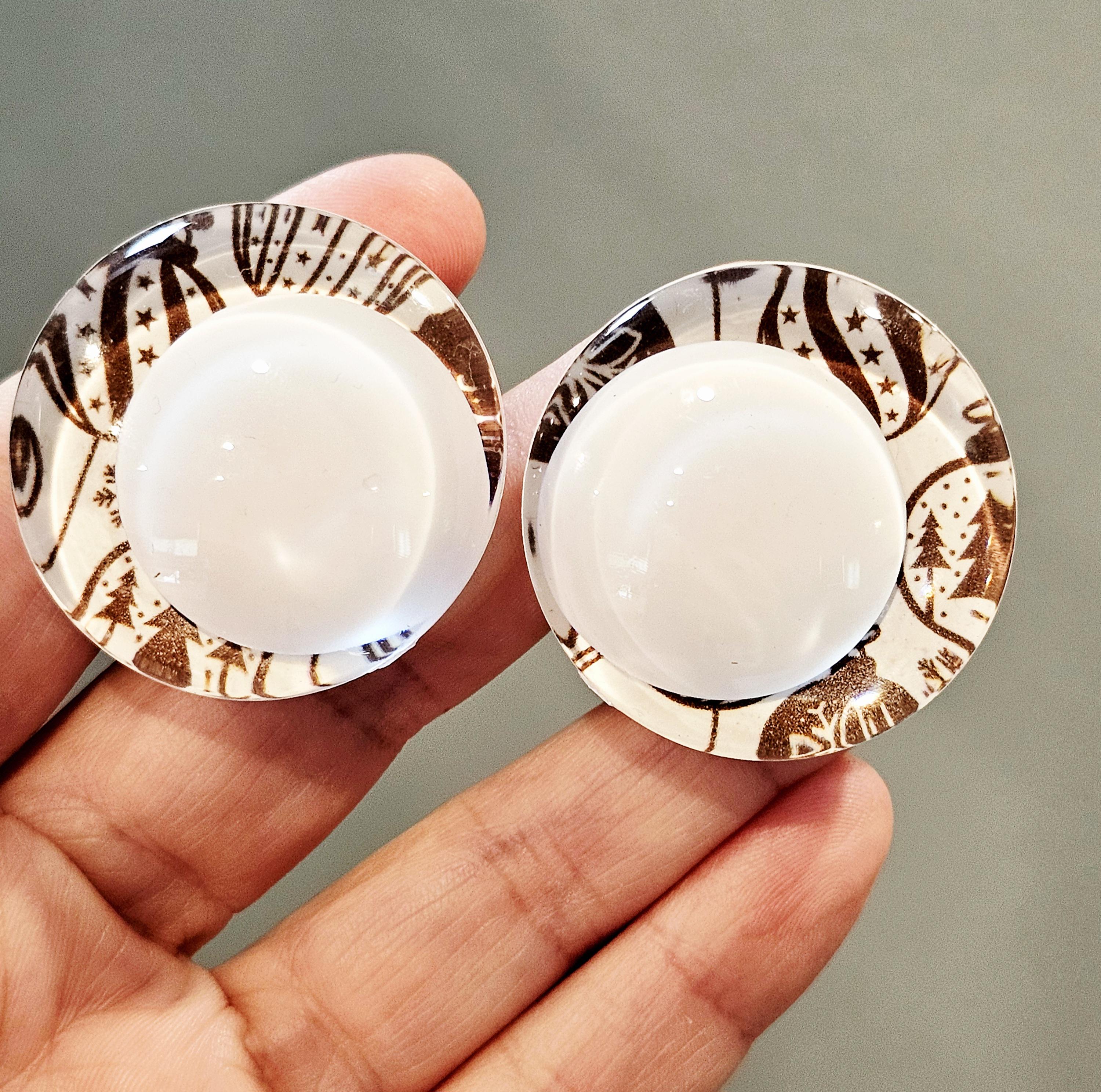 Gold Ornaments Off Center Safety Sinker Eyes 16-35mm
