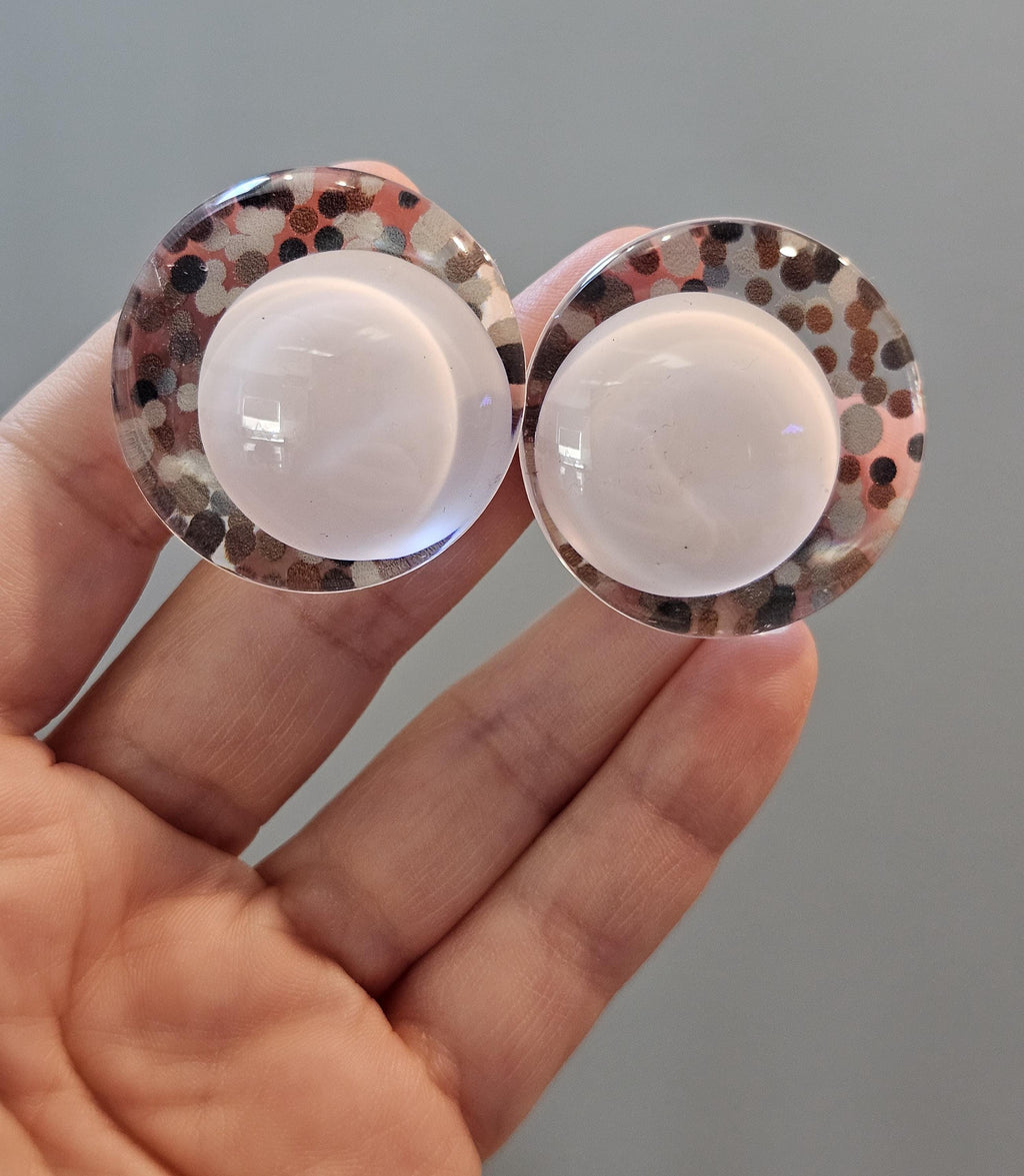 Neutral Confetti Off Center Safety Sinker Eyes 16-35mm