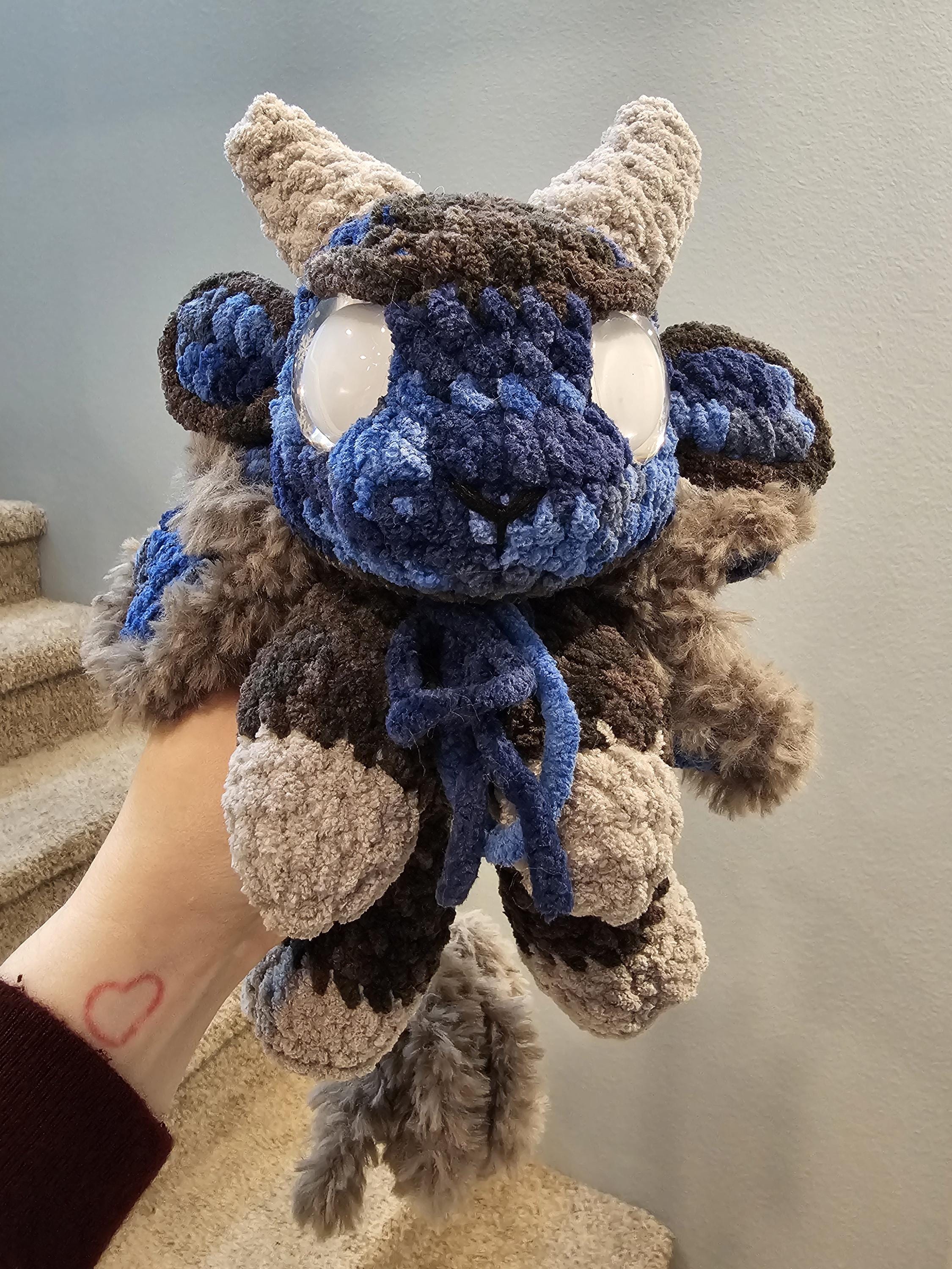 Handmade Crocheted Krampus