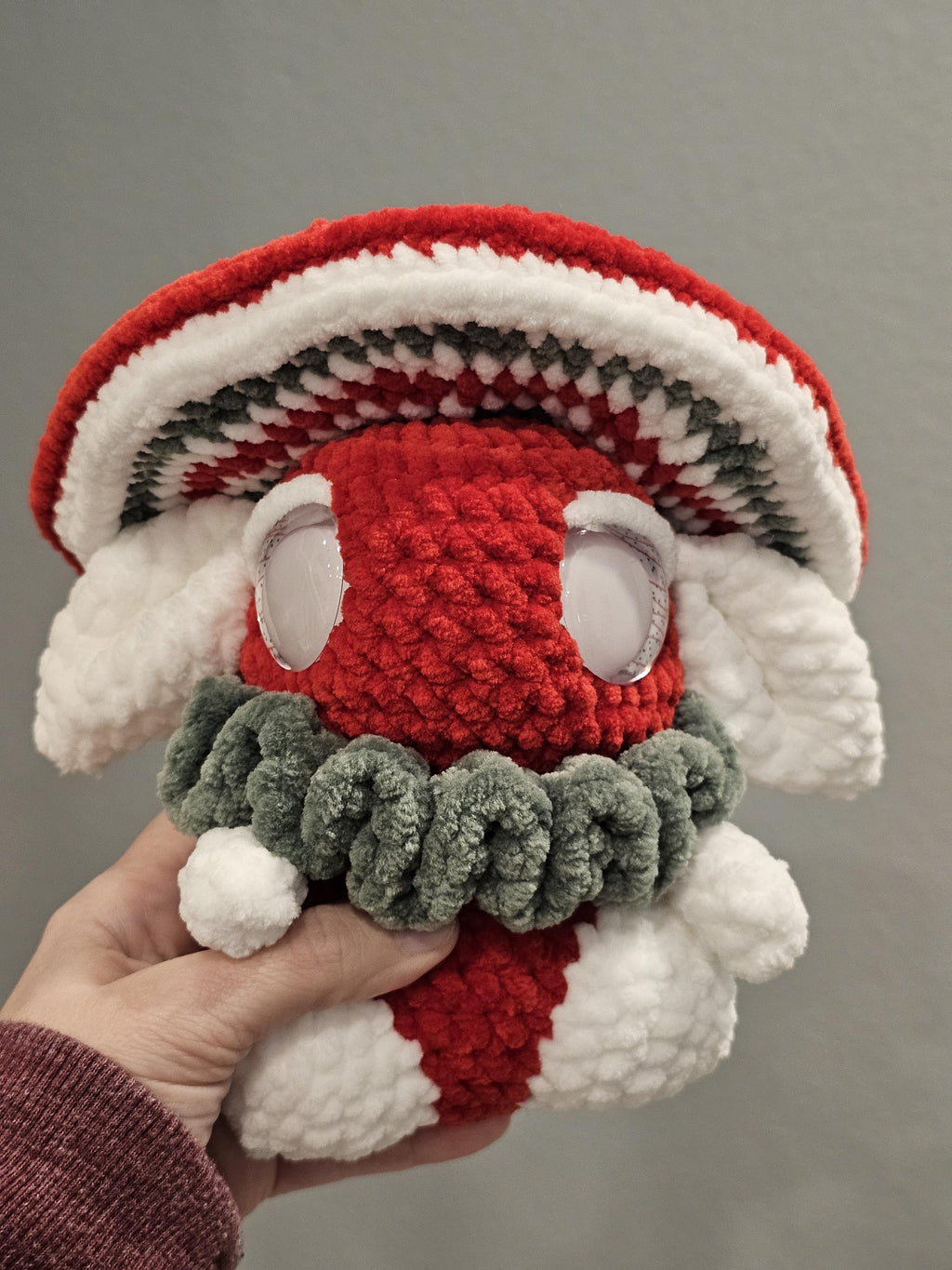 Handmade Crocheted Thistle the Mushling