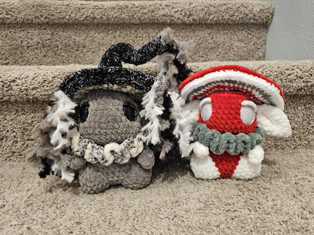 Handmade Crocheted Thistle the Mushling