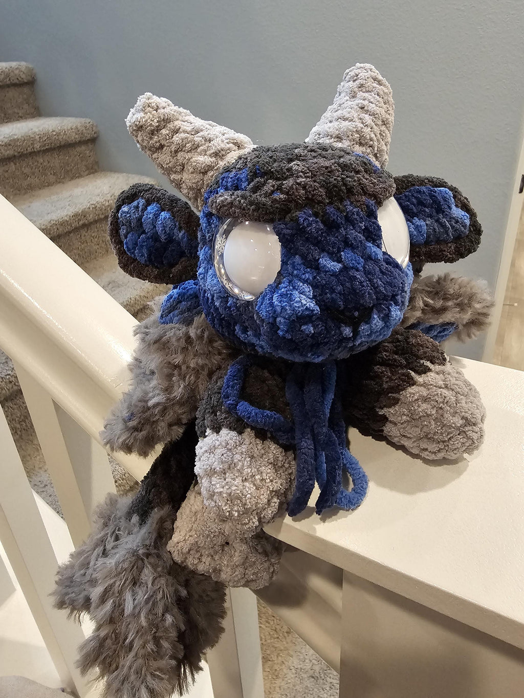 Handmade Crocheted Krampus