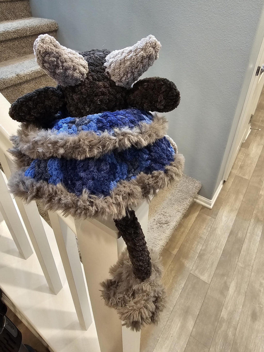 Handmade Crocheted Krampus