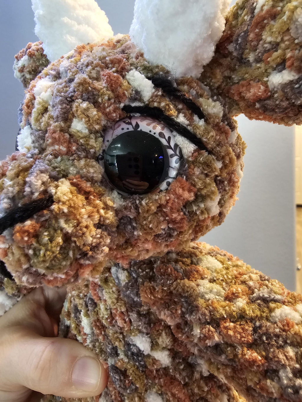 Handmade Crocheted Billy Goat