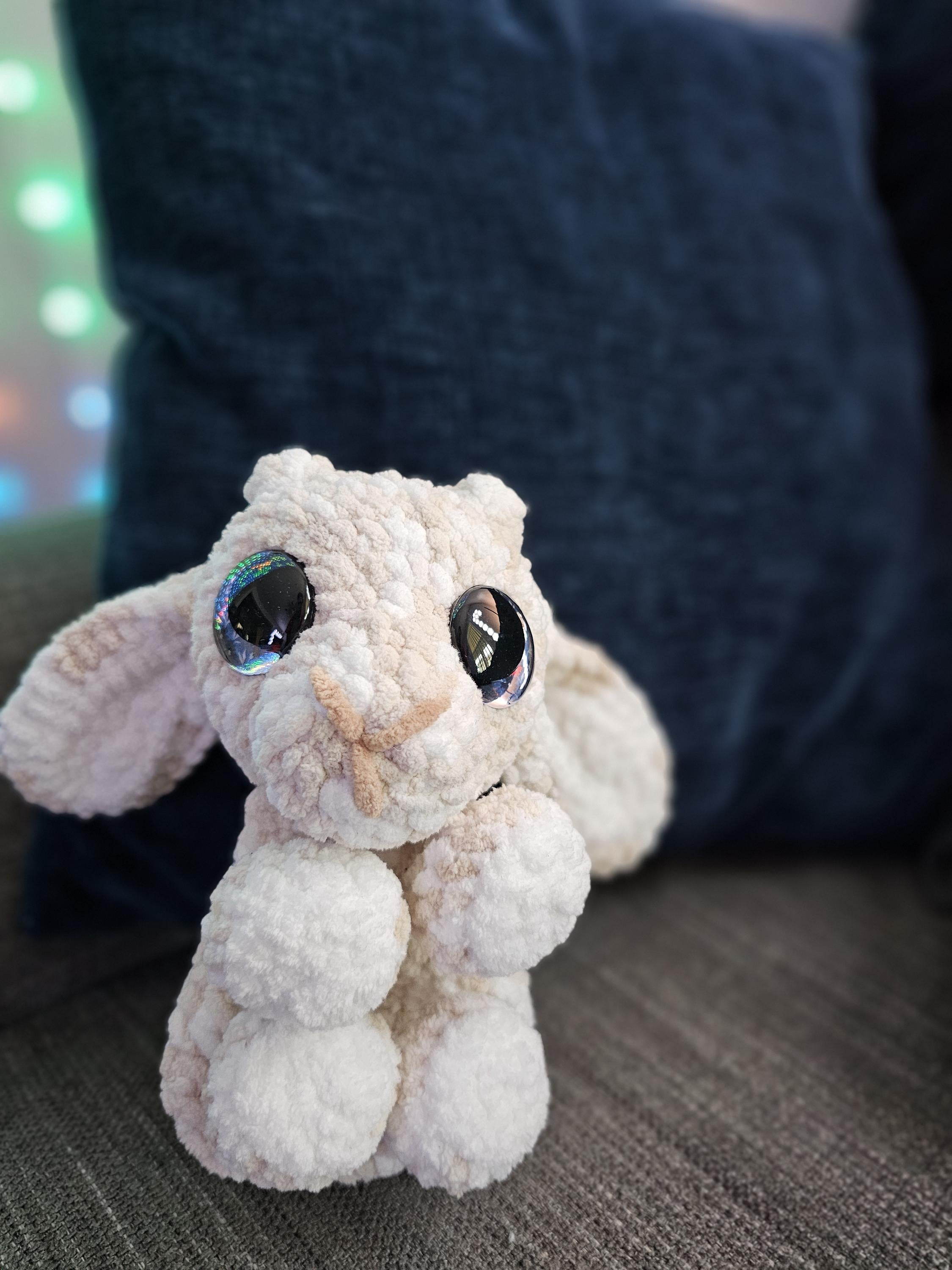 Handmade Crocheted Baby Goat Snuggler