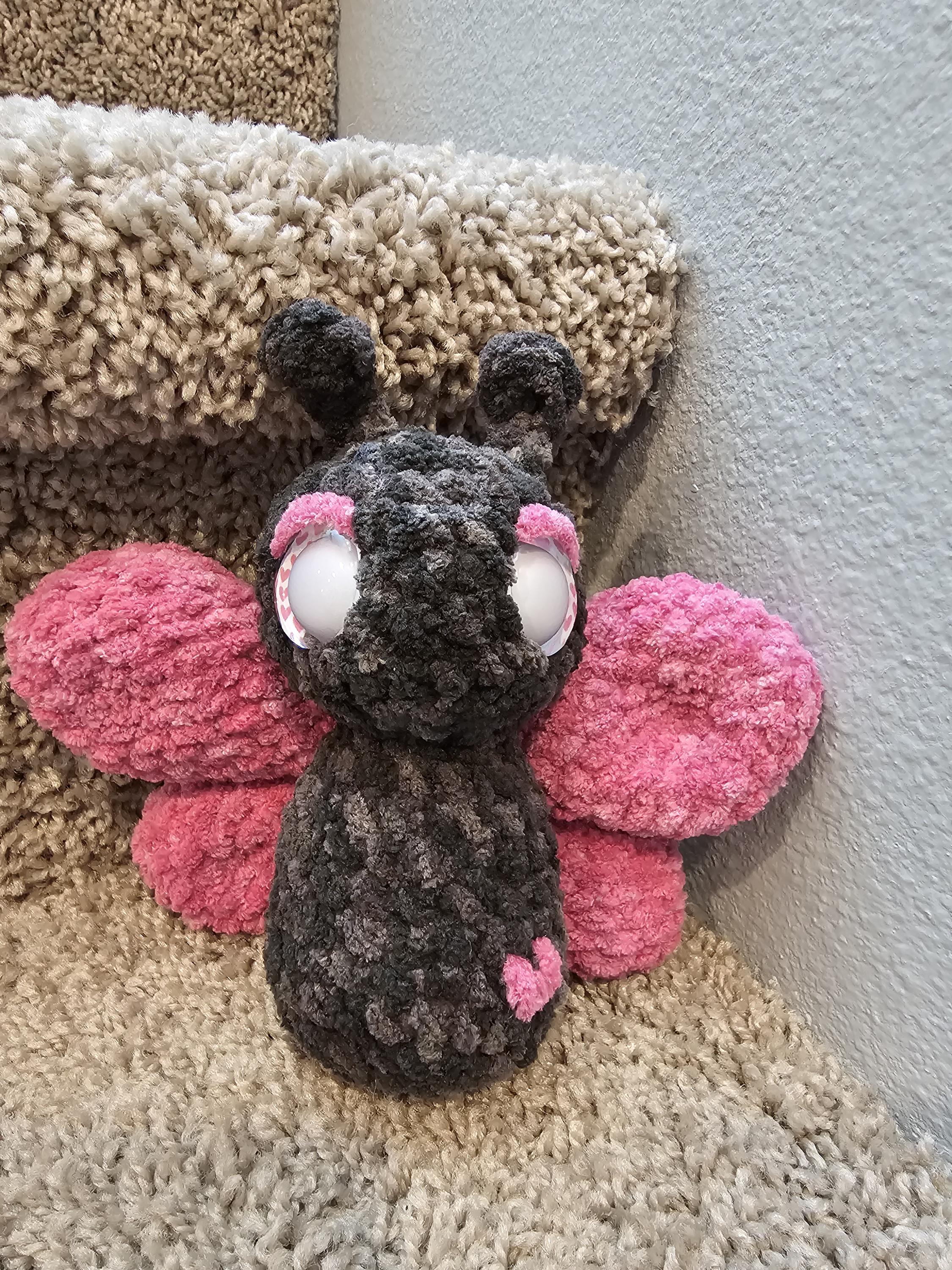 Handmade Crocheted Self Lovebug