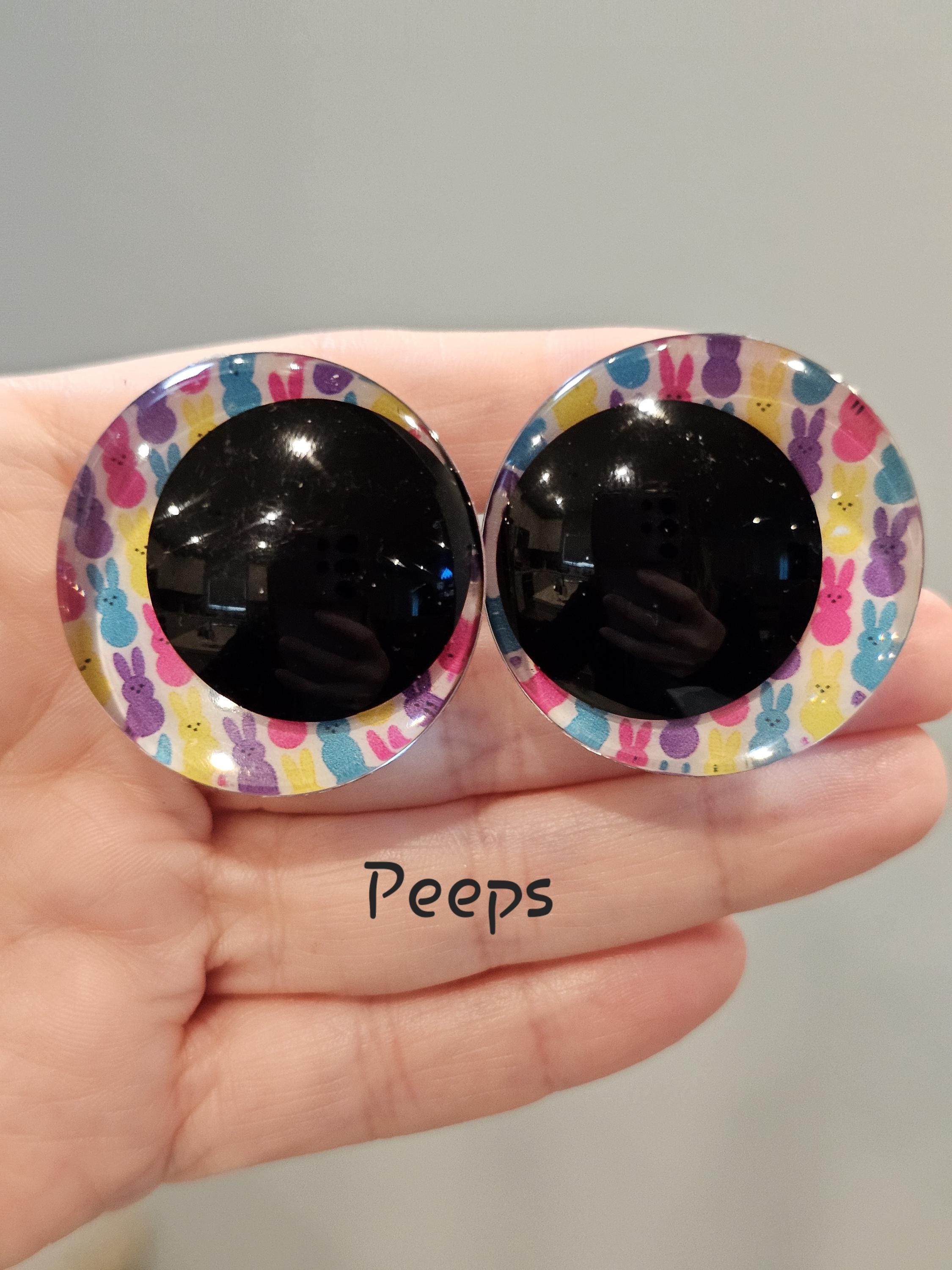 Peeps Off Center Safety Sinker Eyes 16-35mm
