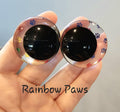 Rainbow Paws Off Center Safety Sinker Eyes 16-35mm