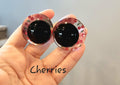 Cherries Off Center Safety Sinker Eyes 16-35mm